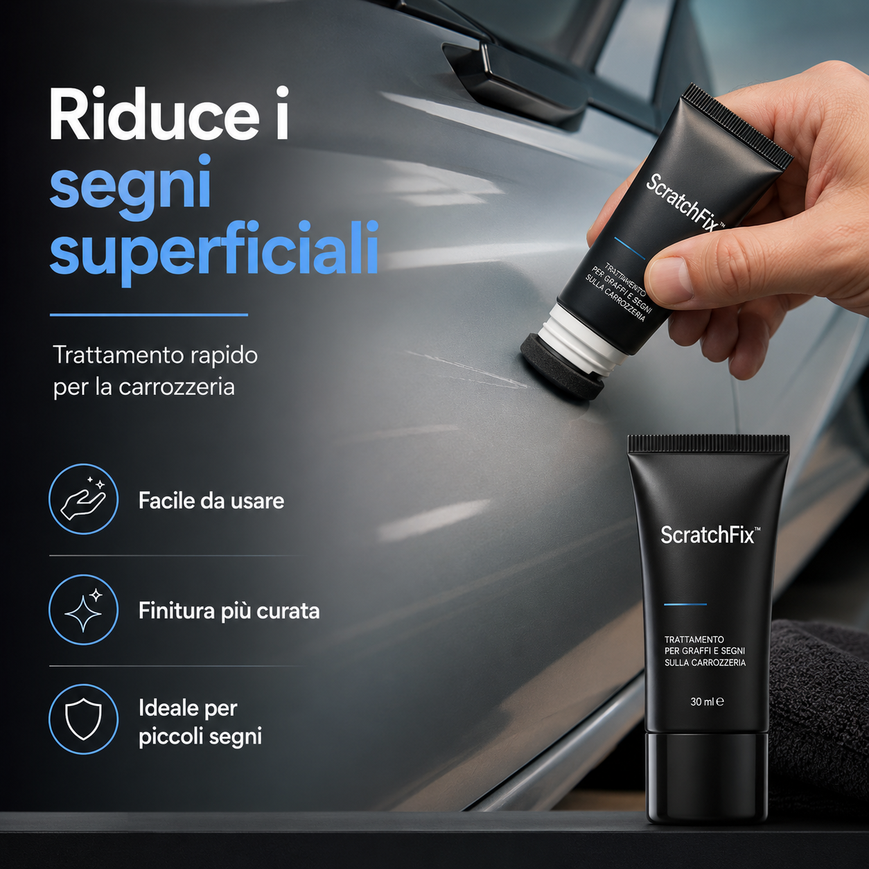 ScratchFix™ – Trattamento per Graffi e Segni sulla Carrozzeria